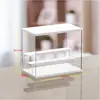 Vitrine Prateleira de Caixa Surpresa Armazenamento Figura Boneca Modelo Armário Transparente à Prova de Poeira Acrílico