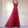 Vestido de Gala para Banquete 2026 Novo Longo com Alça Fina Elegante para Eventos Sociais Vestido de Festa Elegante Vestido para Anfitriã Reunião Anual