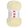Fio de Lã Peluda Grosso, Fio de Lã de Pelo Longo, Chapéu de Visom de Pelo Longo, Cachecol Tricotado à Mão, Kit de Materiais DIY Feito à Mão