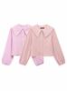 Nuevo Producto Transfronterizo 2025 Estilo Europeo y Americano Ropa de Mujer Exportación Venta al por Mayor Zr Lunares Punto Solapa Redonda Pequeña Camisa