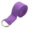 Cinto de Algodão Puro Elástico para Yoga Cinturão de Puxar para Fitness Cinturão de Yoga Iyengar Cinturão Esportivo Fabricante Atacado