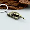 Nuevo Colgante Creativo para Coche de Hombre Llavero Modelo T34 de World of Tanks Personalizado Colgante de Cintura Pequeño Regalo Hebilla Colgante