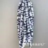 Imitación conejo rex leopardo lana ropa bolsa zapatos boca encaje decoración diy accesorios lana artificial fábrica mayorista
