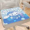 Cojín de Felpa Imitación Corazón de Dibujos Animados Gato Kt Estudiante Sedentario Suave Cojín de Oficina Refrigerante Suave para Glúteos Cojín de Silla