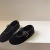 Zapatos Mary Jane para niños, colección de otoño, zapatos de terciopelo para niños, zapatos de una sola pieza para niñas, punta poco profunda, suela blanda, zapatos de princesa para bebé, 2026