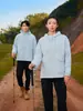 Jaqueta de Fleece com Capuz para Uso Externo para Homens e Mulheres, Aquecimento para Outono e Inverno, Jaqueta de Casal Estilo Montanha, Jaqueta Esportiva Casual Solta