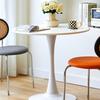 Mesa de Centro Redonda Grande para Recepción de Negocios, Estudio en Casa, Sala de Estar, Balcón, Mesita de Noche, Comedor al por Mayor, Simple, Moderna
