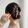 Pinza para el Cabello de Tiburón Estilo Dopamina para la Parte Trasera de la Cabeza, Pasador Elegante Estilo Coreano, Nueva Pinza de Garra Acrílica con Forma de Corazón 2026