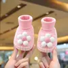 Sapatos de Bebê Macios com Solado Flexível para Recém-Nascidos e Crianças Pequenas Meninas Estilo Primavera/Outono de 6 a 12 Meses Sapatos Pré-Caminhada Aprendendo a Andar