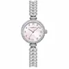 Relógio Feminino Kangluowei Moda Nicho, Relógio Feminino Pulseira Sereia Céu Estrelado, Relógio de Quartzo Full Diamond Nicho