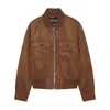 Chaqueta Abrigo de Gamuza Versátil de Estilo Europeo Transfronterizo 2026 Nueva Moda Temperamento para Mujer Venta al por Mayor para Viajes 1316020