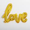 Boda Decoración Habitación de Boda Suministros para Fiestas Siaman AMOR Globo de Papel de Aluminio Arreglo de San Valentín Globo Oro Champán