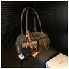 Bolsa de Mão Versátil Nova Moda Transfronteiriça 2026 Bolsa de Ombro Bolsa de Axila Bolsa de Bowling Bolsa de Ombro Casual