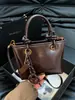Bolsos Retro Muy Populares para Mujer, Nueva Moda 2026 Bolso Cruzado Versátil Texturizado, Bolso Cubo Súper Moderno para Mujer