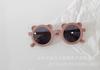 Gafas de sol para niños color Brin Brin Morandi orejas de oso esmeriladas para bebé modelado cóncavo gafas de sol con protección solar