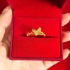 Anillo Mariposa Sueño Shajin Zhuang Sheng de Vietnam a lo grande Anillo Abierto de Mariposa Twist de Princesa Pulsera Estilo Corte Chino
