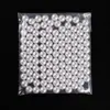 Material DIY artesanal acessórios de contas soltas pérola de imitação ABS contas soltas Jin inteiras contas redondas de furo duplo 4-20mm