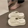 Zapatillas de Verano de Nuevo Estilo, Gruesas, Abiertas, sin Cordones, con Diseño Inspirado en Chanel, Zapatillas de Malla con Suelas Antideslizantes
