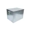 Caja de Lata Grande con Cerradura Caja de Herramientas Caja para Billetes Archivador Almacenamiento Almacenamiento