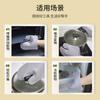 En stock al por mayor algodón silicona guantes para horno tela de yeso pinza de mano guantes anti-quemaduras para horno microondas guantes de silicona con aislamiento térmico