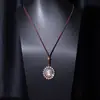 Colar Longo Artesanal Mais Vendido Globalmente Estilo Boêmio Pingente de Flor com Franja Estilo Étnico Colar Retrô