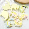 Dibujos Animados Bricolaje Accesorios de Resina Accesorios Luna Pequeña Pegatina Europea para Refrigerador Accesorios para el Cabello Funda para Teléfono Móvil Hebilla de Zapato Accesorios Colgantes Material