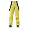 Pantalones de Esquí Impermeables y a Prueba de Viento para Hombres y Mujeres, Snowboard y Esquí, Engrosados y Cálidos, Pantalones Largos Elásticos Desmontables para Exteriores al por Mayor para Hombres