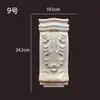 Columna Romana Estilo Europeo Madera Maciza Tallada Decoración Sencilla Estilo Europeo Cabeza de Columna Estilo Chino Viga de Soporte Soporte de Viga Almohadilla Gabinete de Chimenea Metabo