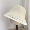 Sombreros de Nuevo Estilo para Mujer, Sombreros de Sol de Moda para Verano, Sombreros de Pescador de Punto Calado para Protección Solar en Verano, Sombreros de Sol Transpirables al por Mayor