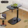 Mesa lateral de sofá, mueble lateral con sensación de lujo ligero, mesita de café pequeña, estante móvil para mesita de noche, mini mesa de balcón