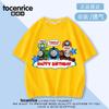 Nova Camiseta de Manga Curta Thomas e Seus Amigos para Meninos Roupas Infantis Novas de Verão Médias e Grandes Roupas Infantis Tops para Meninos 3