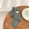 Shengbao Yi Primavera y Otoño Nuevo Modelo Algodón Clase A Leggings para Niños Pantimedias para Niñas con Patrón de Diamantes y Tachuelas Fresa Lg206
