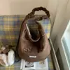 2026 Primavera Temprana Nuevo Bolso de Axila Artístico de Nicho Bolso Tote de Gran Capacidad Bolso de Mano para Estudiantes y Viajeros Frecuentes Bolso de Hombro