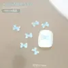 Celebridade da Internet Verão Novo Acessórios para Nail Art Laço de Gelo Mini tamanho pequeno Laço de Fita Diamante de Resina Decoração para Unhas
