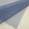 Lote de Fábrica Malha Hexagonal A015 Saco de Lavar Roupa Malha Fina Saco de Malha para Sapatos Tecido de Malha Ponto Preto e Branco