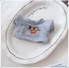 Roupas para Boneca de 10cm Brinquedo de Pelúcia Fofo Camiseta Mini Boneca Pingente Roupas Trocáveis Roupas de Boneca de Algodão Atacado