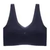 Hermoso Espalda Ropa Interior Mujer Verano Deportes Fina Muestra de Pecho Pequeño Sin Costuras Ultra-delgada Sin Aro de Acero Muestra de Pecho Grande Texto Pequeño Sujetador Estilo Camiseta