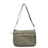 Bolso de hombro de lona multicapa multifuncional para mujer, bolso cuadrado pequeño, moderno y versátil, de gran capacidad, para invierno 2024