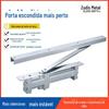 Porta Oculta Closer Hidden Door Closer Almofada Hidráulica 90 Posicionamento Oculto Acessórios Automáticos de Fechamento de Porta