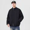 Chaqueta para Hombre Kangaroo 2026 Primavera y Otoño Nueva Sencilla Casual con Cuello Alto Holgada Versátil Moderna