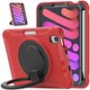 Adequado para capa protetora plana para iPad mini 6 2021 com slot para caneta, suporte giratório de 360 graus, capa protetora tri-proof