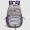 Mochila esportiva color block para estudante universitário, mochila de caminhada à prova d'água para casal, moda ao ar livre, mochila casual versátil de grande capacidade