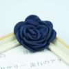 Versión coreana de tela con borde caliente Camelia pura hecha a mano tridimensional flores ardientes DIY accesorios de joyería hechos a mano material de pinza para el cabello