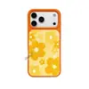Capa de Celular de Silicone Líquido Macaron com Textura Floral Fresca para iPhone 18 Capa Protetora Anti-Suor Apple 16