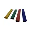 Tira de borda colorida de PVC para quadro de desenho infantil, acabamento de borda em U para aquário de plástico, tubo com ranhura, perfil extrudado para aquário