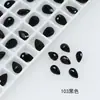 Dongzhou Crystal 4*6mm Gota d'Água Diamante Cintilante para Nail Art Acessórios de Nail Art com Diamantes em Forma de Asas de Borboleta de Vidro Dongzhou Fabricante
