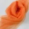 Cortina de gasa amarillo anaranjado tejido de hilo de red creación de ambiente de jardín de infantes decoración de hilo de cascada diseño de escena de boda hilo suave ligero y transparente