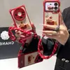 Funda Bordada de Año Nuevo con Cachorro Lindo Adecuada para iPhone 17 Pro Max 16/15/14 con Cordón Lindo