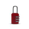 Candado de combinación de 3 bits para casillero de gimnasio, gabinete, puerta de almacén, seguridad de ventana, tamaño equipaje, una generación de cabello