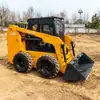 Exportado para os Estados Unidos: Pás Carregadeiras de Rodas com Tração nas Quatro Rodas, Pás Carregadeiras Mini-Compactas para Demolição e Britagem, e Pás Carregadeiras de Operador Montado para Construção de Jardins